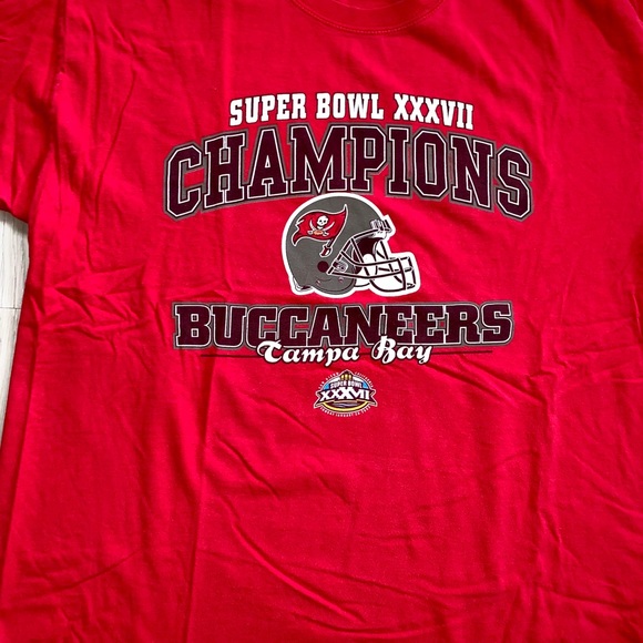 Vtg 2003 Tampa Bay Buccaneers Super Bowl Champ Tee - Picture 2 of 9